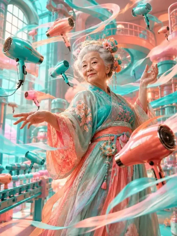 风婆婆的吹风机工厂 封面
